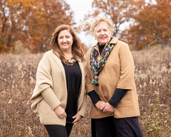 Becky Slade and Susan Coneybeer